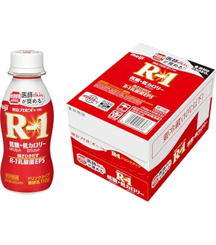 Amazon.co.jp: 明治ヨーグルトR-1 ドリンクタイプ 低糖・低カロリー
